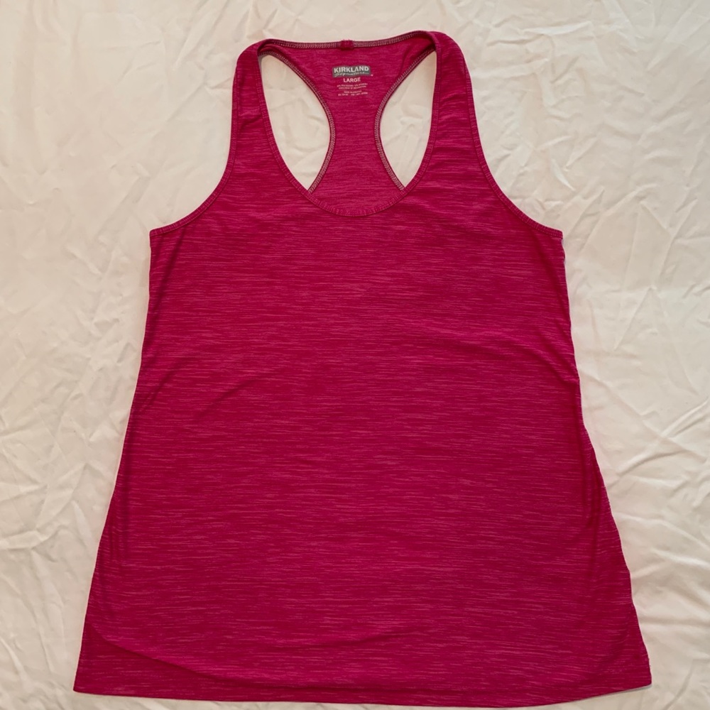 Pink Gym Tank